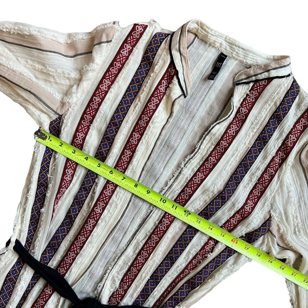 ZARA LONGLINE BOHO DUSTER - Picture 12 of 16